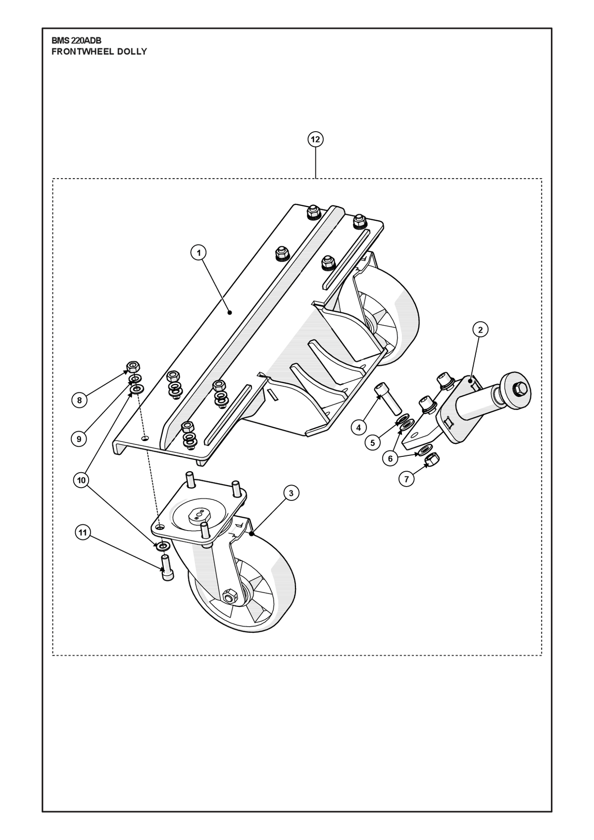 Husqvarna 534595902 onderdelentekening - positie 12