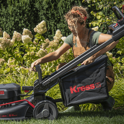Kress KG757E.9 Zelfrijdende Accu Grasmaaier 60V 46 cm (zonder accu en lader)-keizers.nu