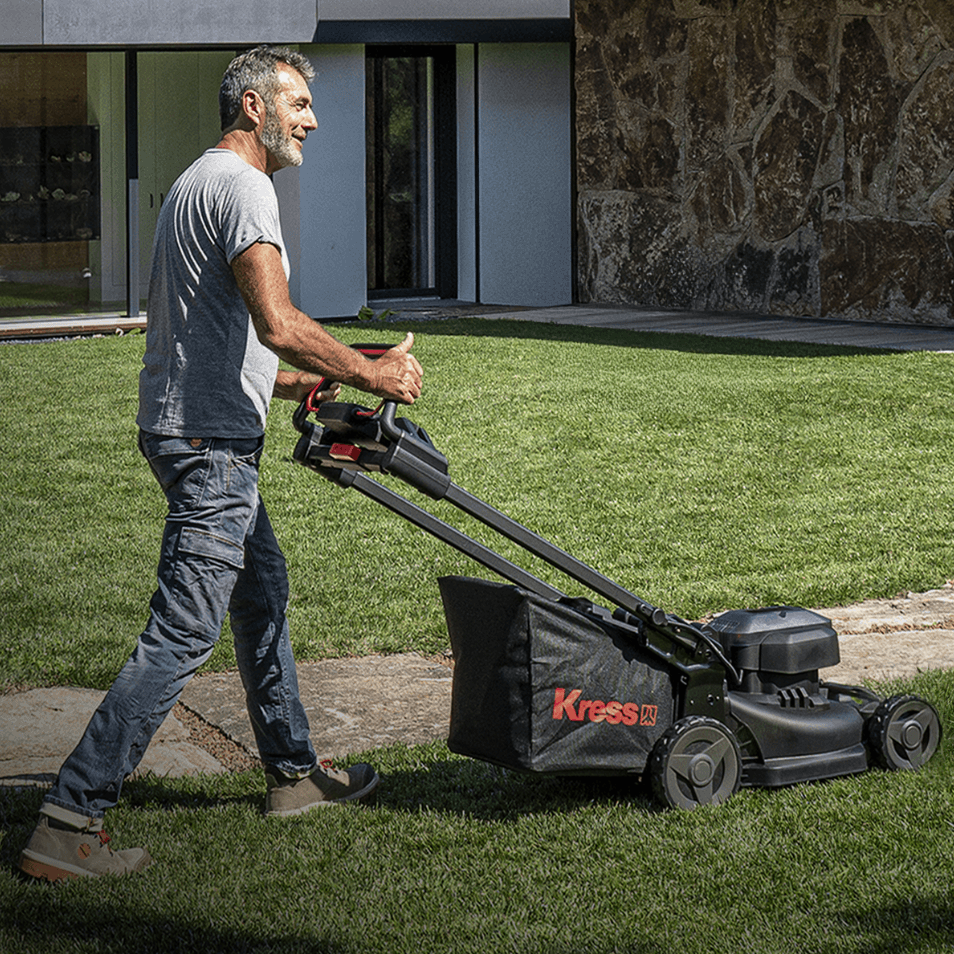 Kress KG757E.9 Zelfrijdende Accu Grasmaaier 60V 46 cm (zonder accu en lader)-keizers.nu