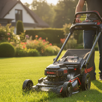 Kress KG760E.9 Zelfrijdende accumaaier 60V 51 cm - body-keizers.nu