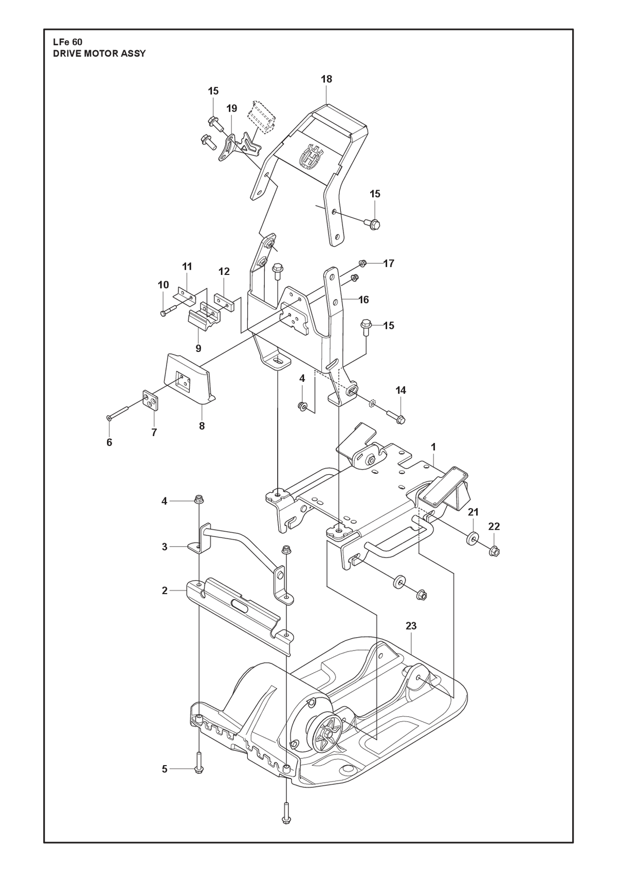 Husqvarna 531234901 onderdelentekening - positie 16
