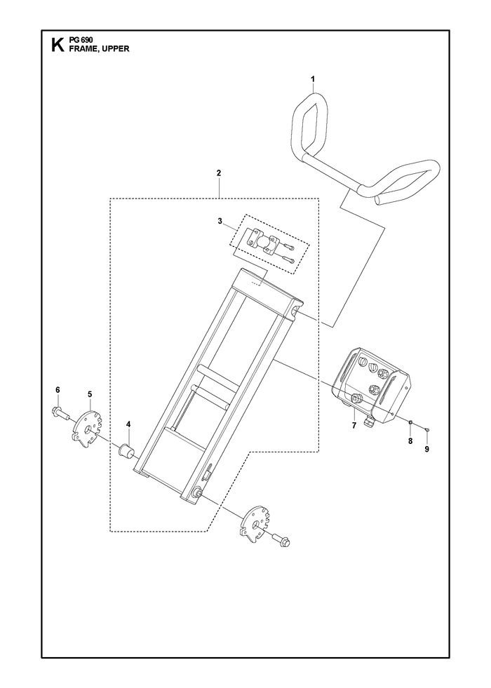 Husqvarna 599772101 onderdelentekening - positie 7