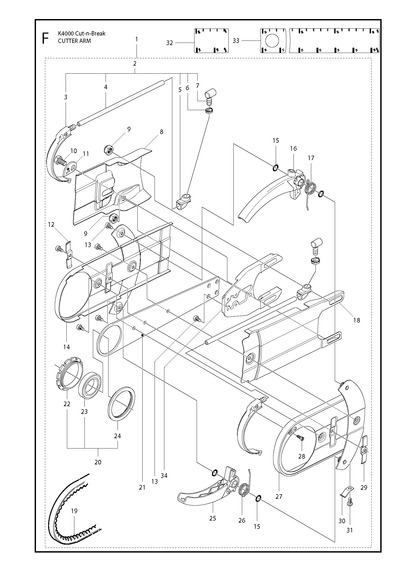 Husqvarna 506409802 onderdelentekening - positie 7