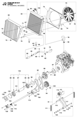 Husqvarna 506976402 onderdelentekening - positie 115