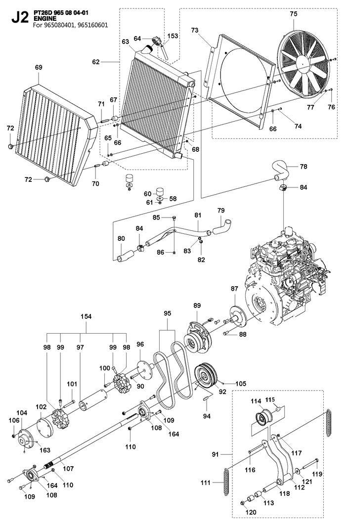 Husqvarna 725550050 onderdelentekening - positie 90