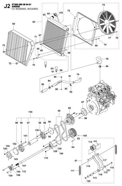 Husqvarna 504799901 onderdelentekening - positie 89