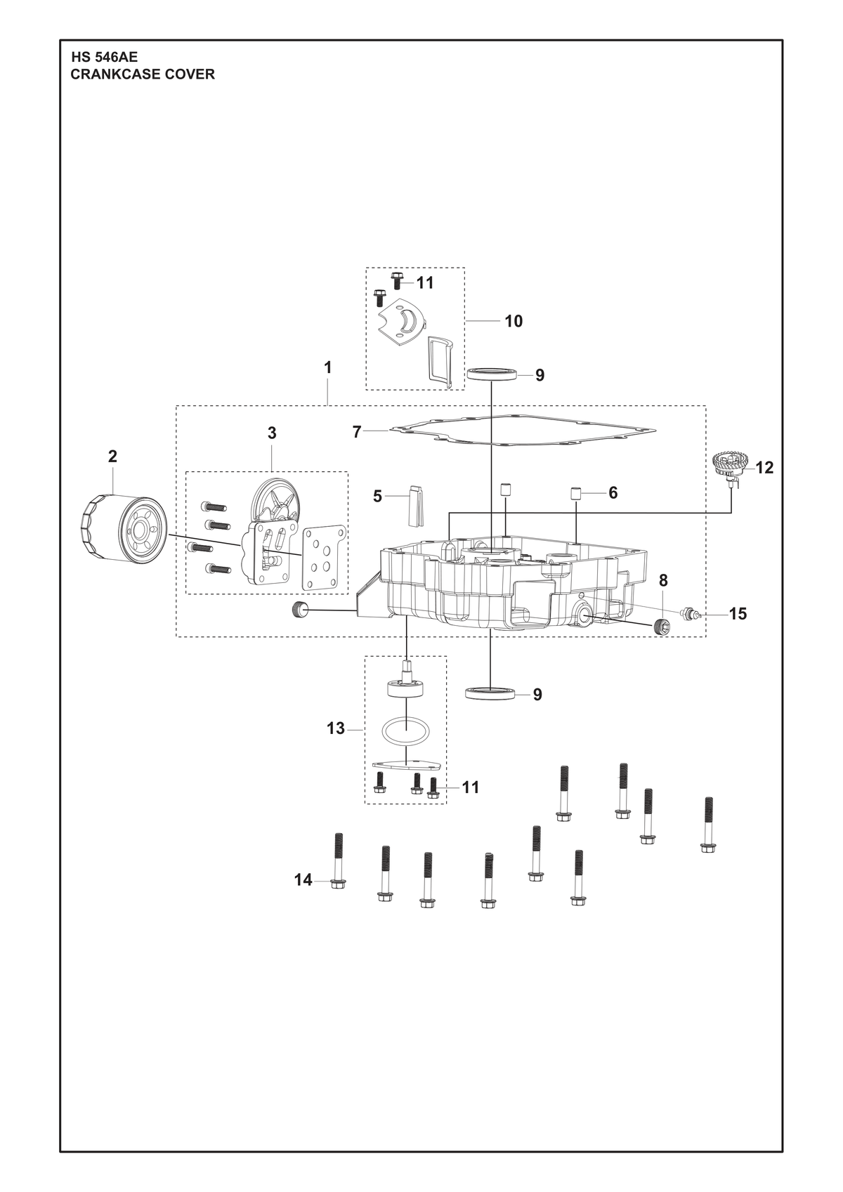 Husqvarna 531147734 onderdelentekening - positie 3