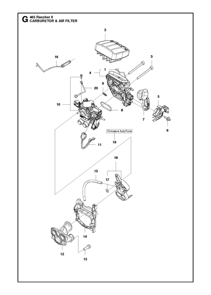 Husqvarna 522907603 onderdelentekening - positie 4