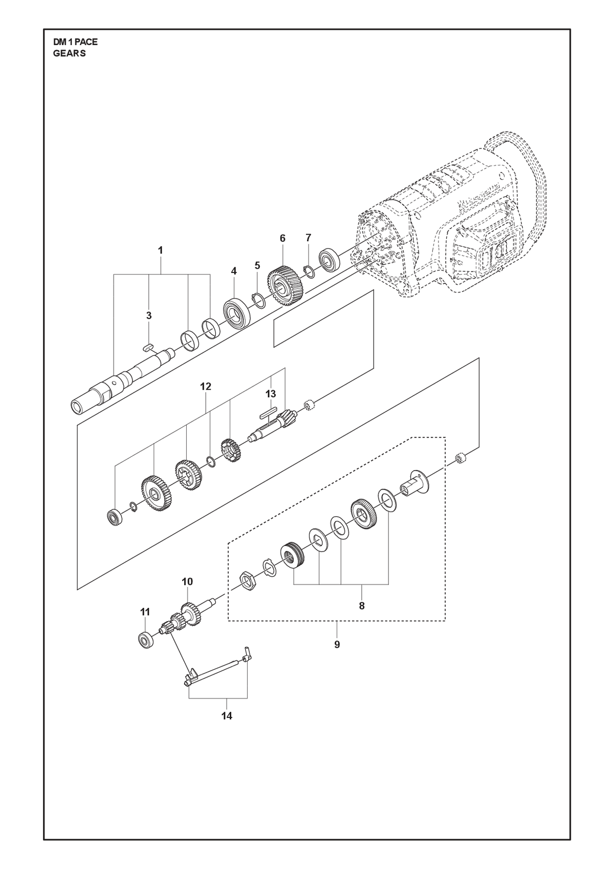 Husqvarna 738220629 onderdelentekening - positie 4