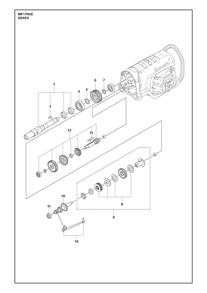 Husqvarna 738220629 onderdelentekening - positie 4