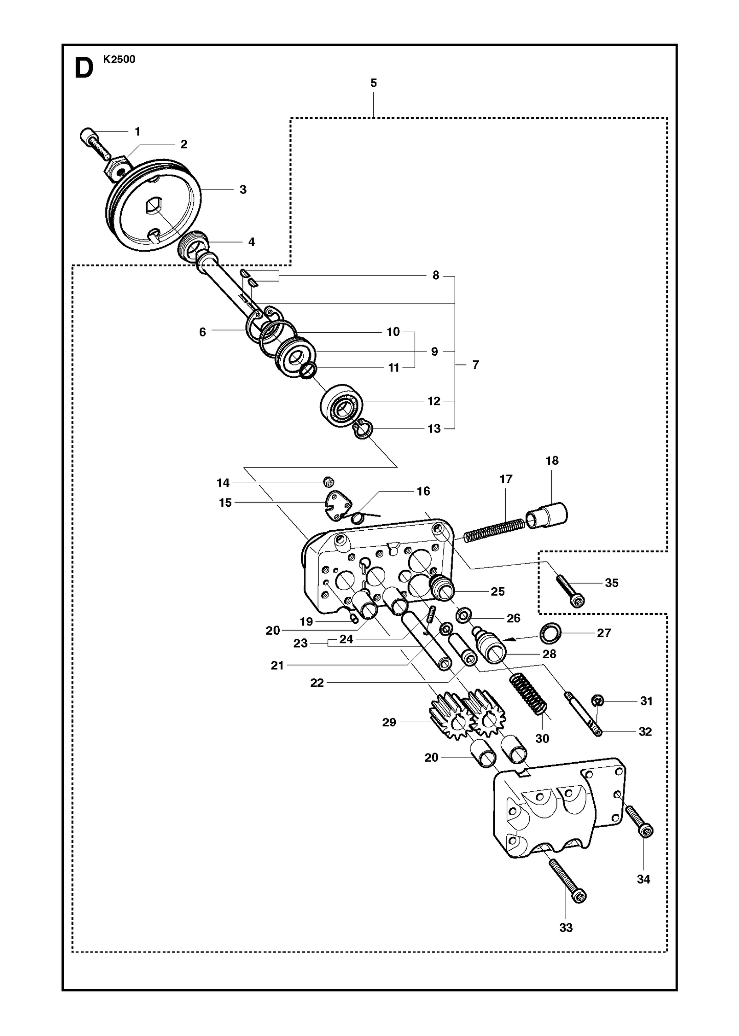 Husqvarna 503263028 onderdelentekening - positie 11
