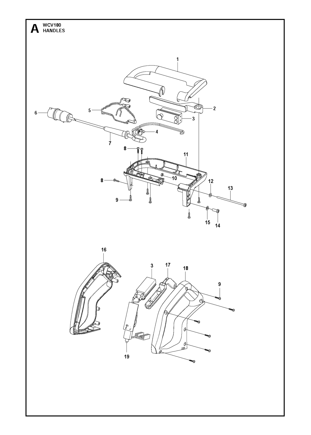 Husqvarna 575405401 onderdelentekening - positie 7