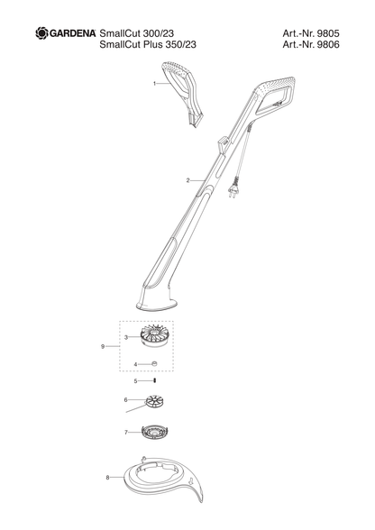 Husqvarna 525634601 onderdelentekening - positie 6