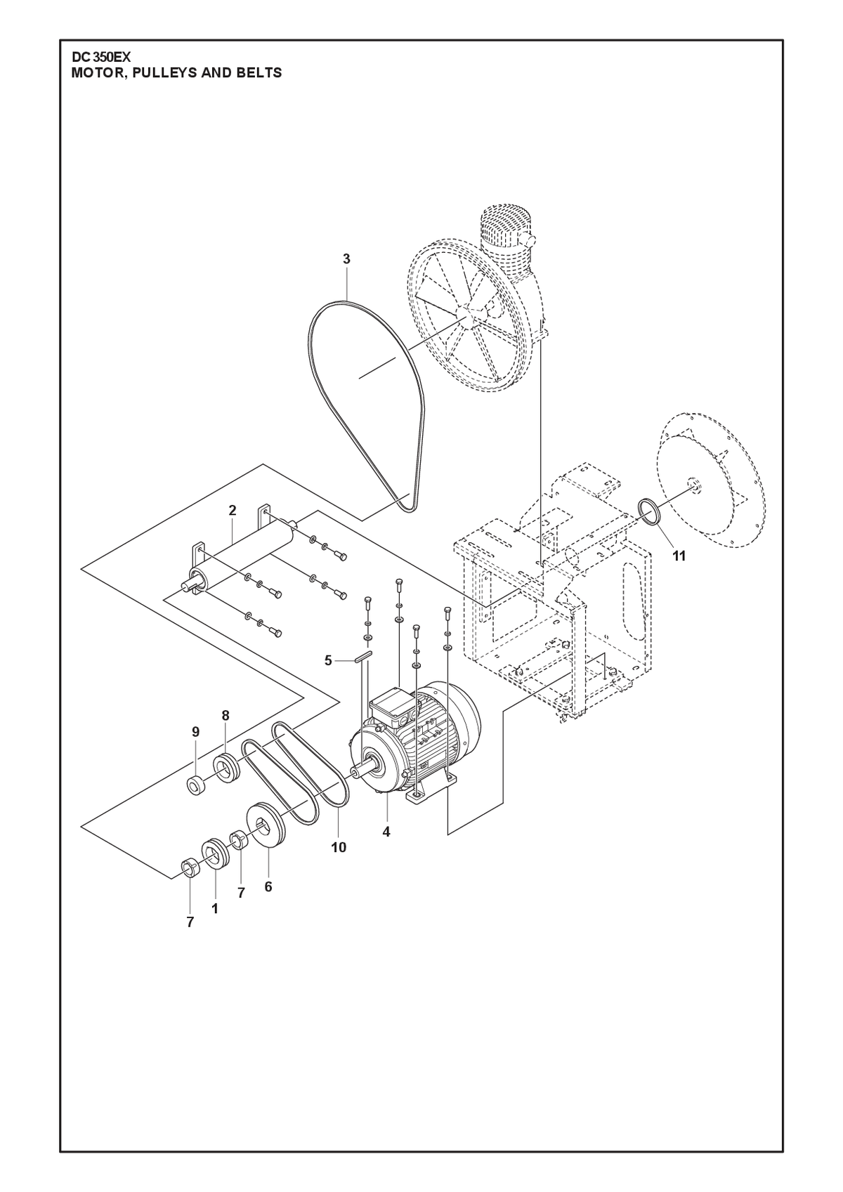 Husqvarna 534891101 onderdelentekening - positie 1