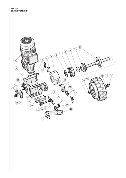 Husqvarna 534759301 onderdelentekening - positie 16