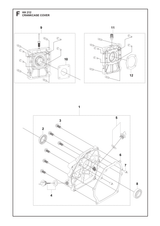 Husqvarna 599348580 onderdelentekening - positie 9