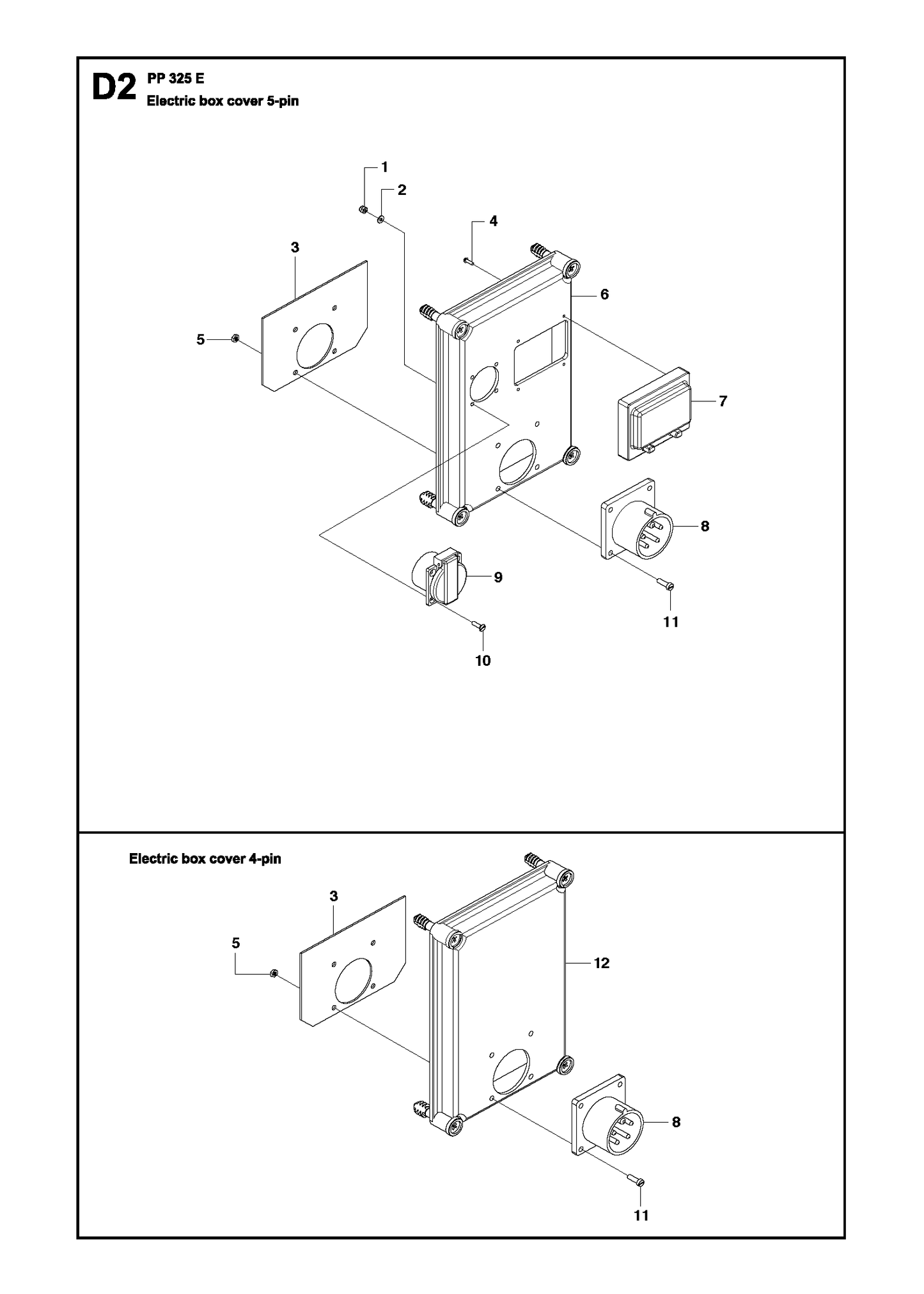 Husqvarna 505462401 onderdelentekening - positie 6