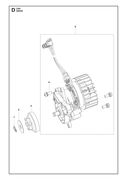 Husqvarna 586902802 onderdelentekening - positie 4