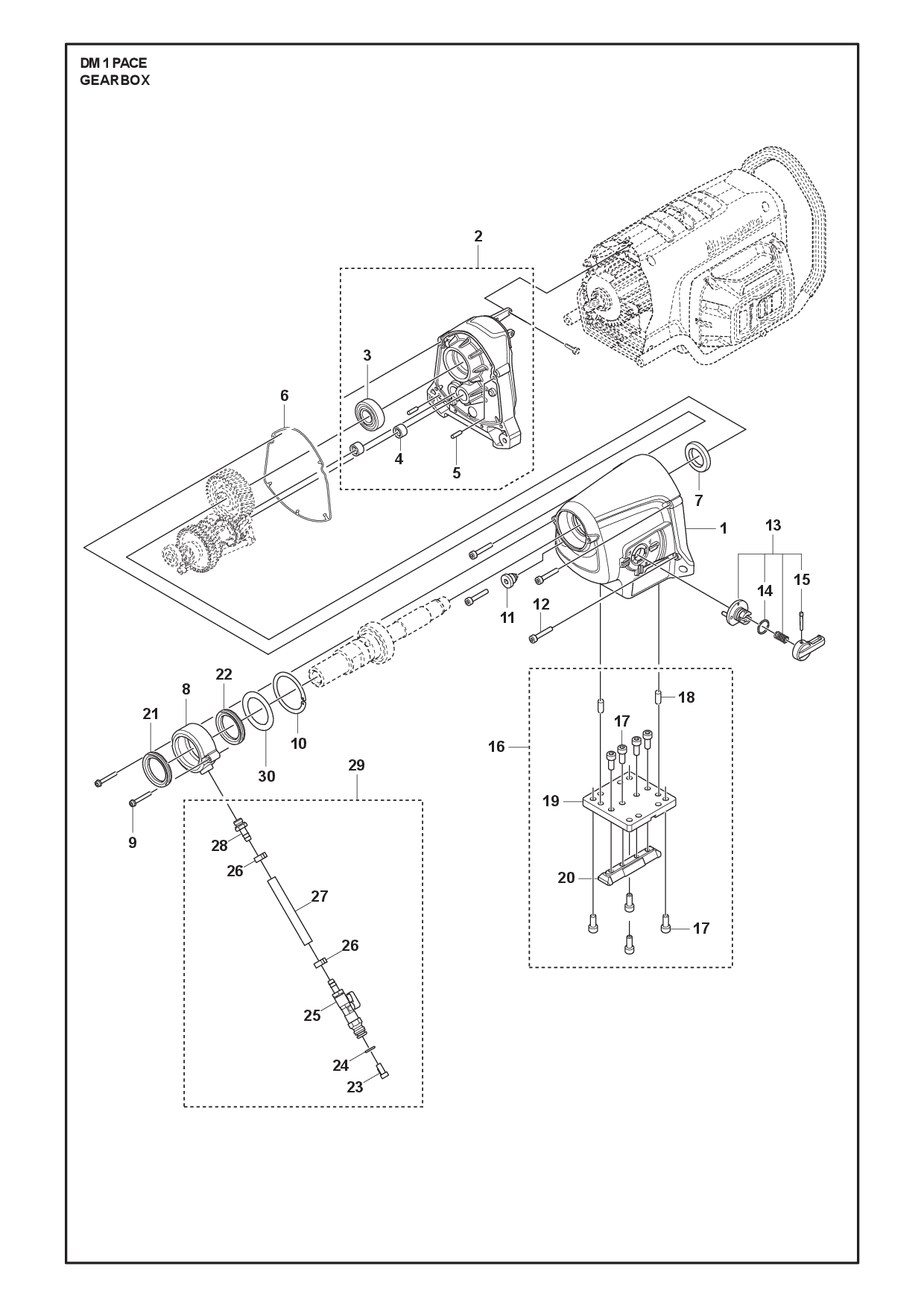 Husqvarna 502497001 onderdelentekening - positie 10