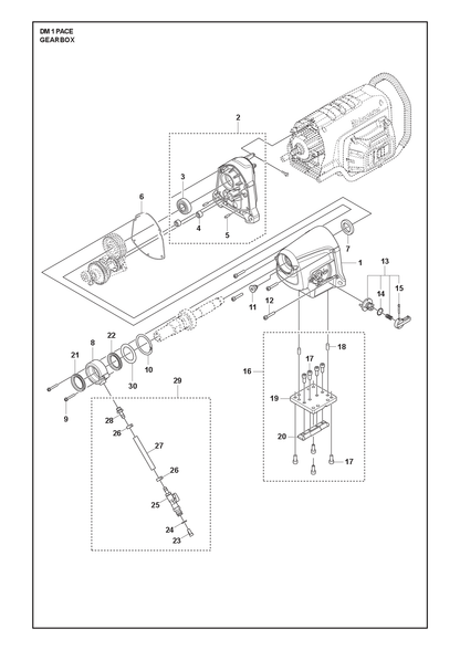 Husqvarna 503255301 onderdelentekening - positie 4