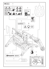 Husqvarna 529784501 onderdelentekening - positie 1
