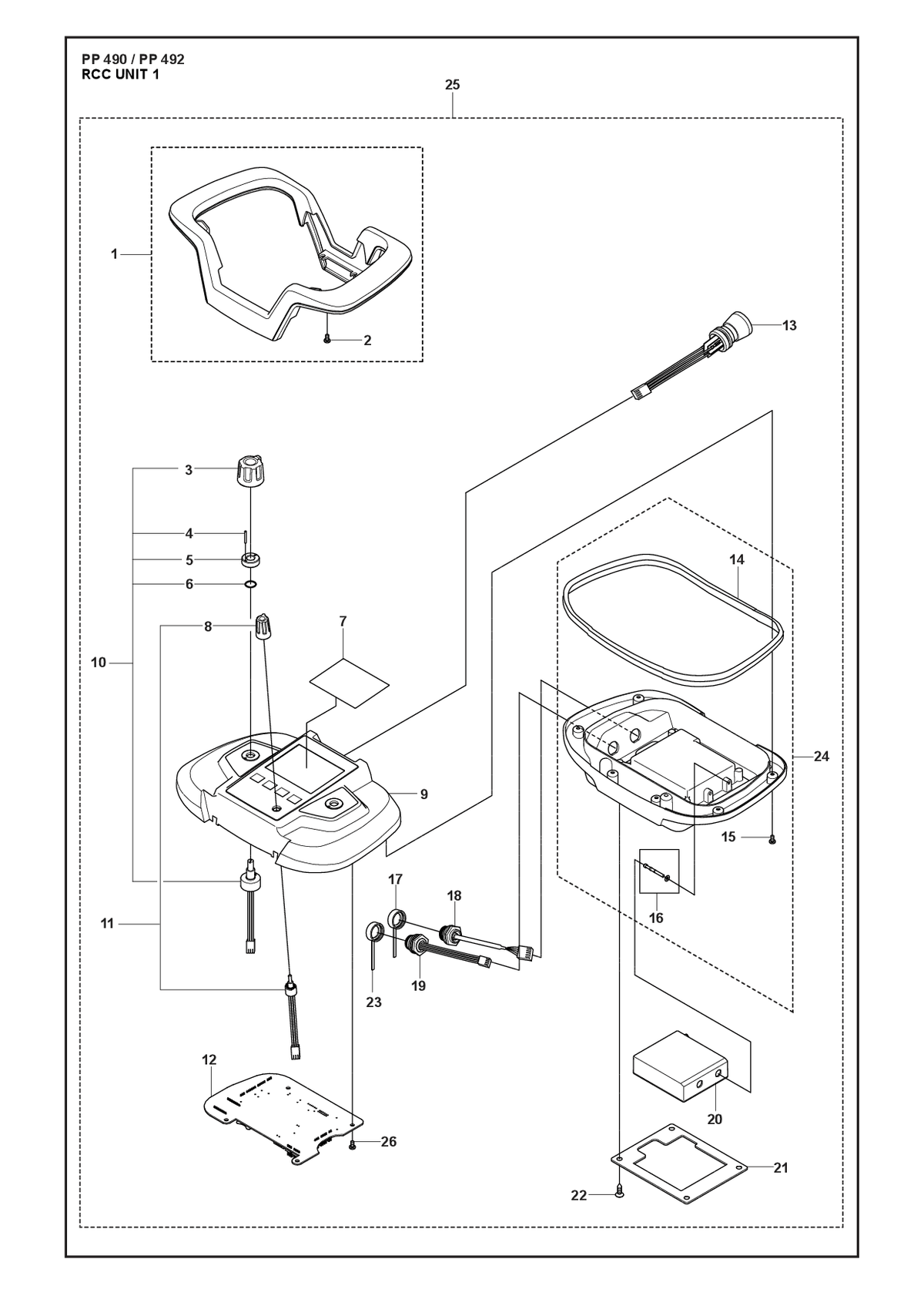 Husqvarna 585963901 onderdelentekening - positie 9