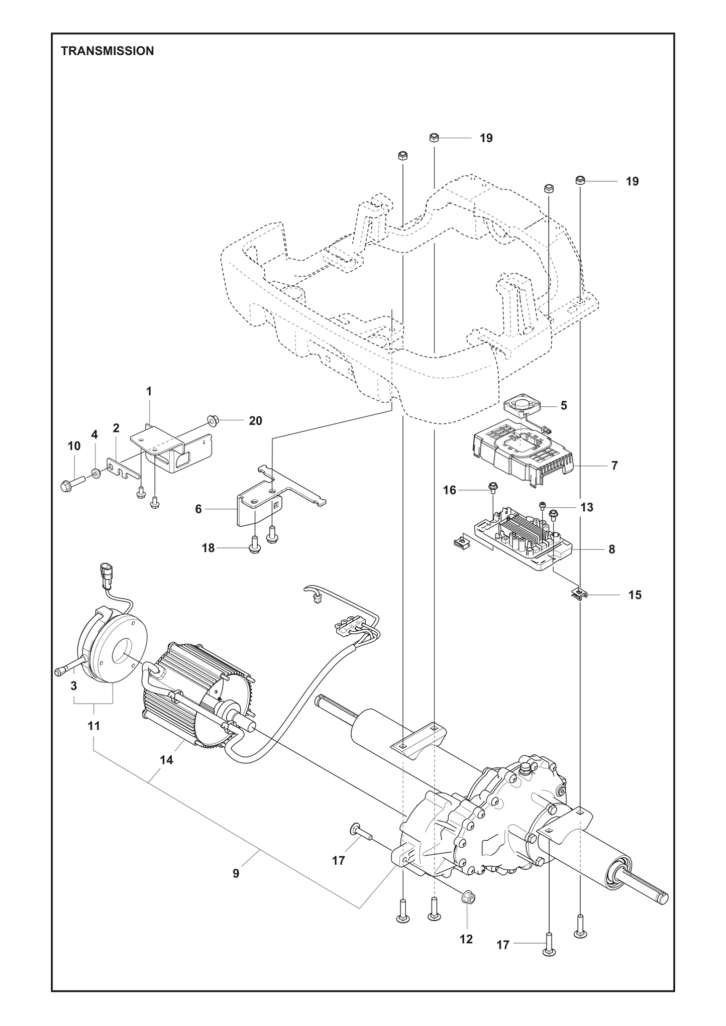 Husqvarna 506888901 onderdelentekening - positie 4