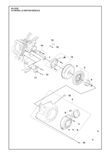 Husqvarna 547070701 onderdelentekening - positie 16