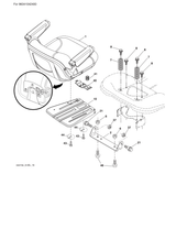 Husqvarna 532443263 onderdelentekening - positie 1