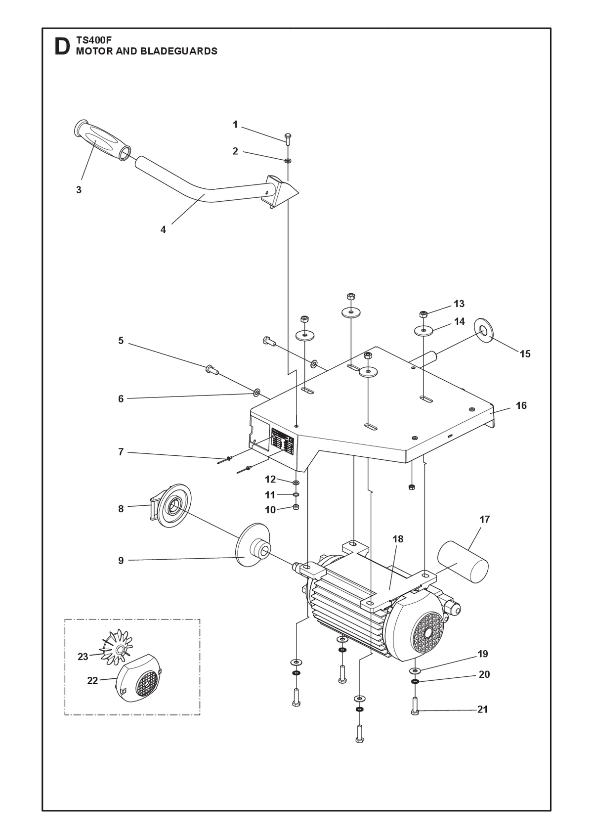 Husqvarna 586277501 onderdelentekening - positie 9