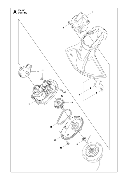 Husqvarna 501693901 onderdelentekening - positie 7
