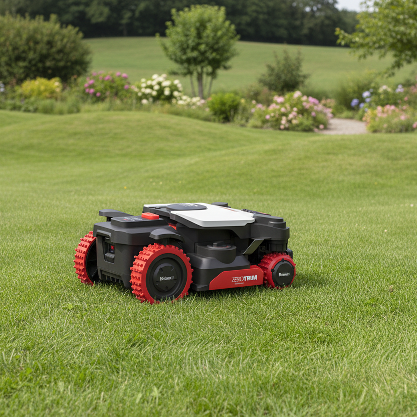 Kress EyePilot 4×4 RTK01D KR283E robotmaaier (3000 m01E/dag) met 4WD, vision-AI en ZeroTrim-keizers.nu