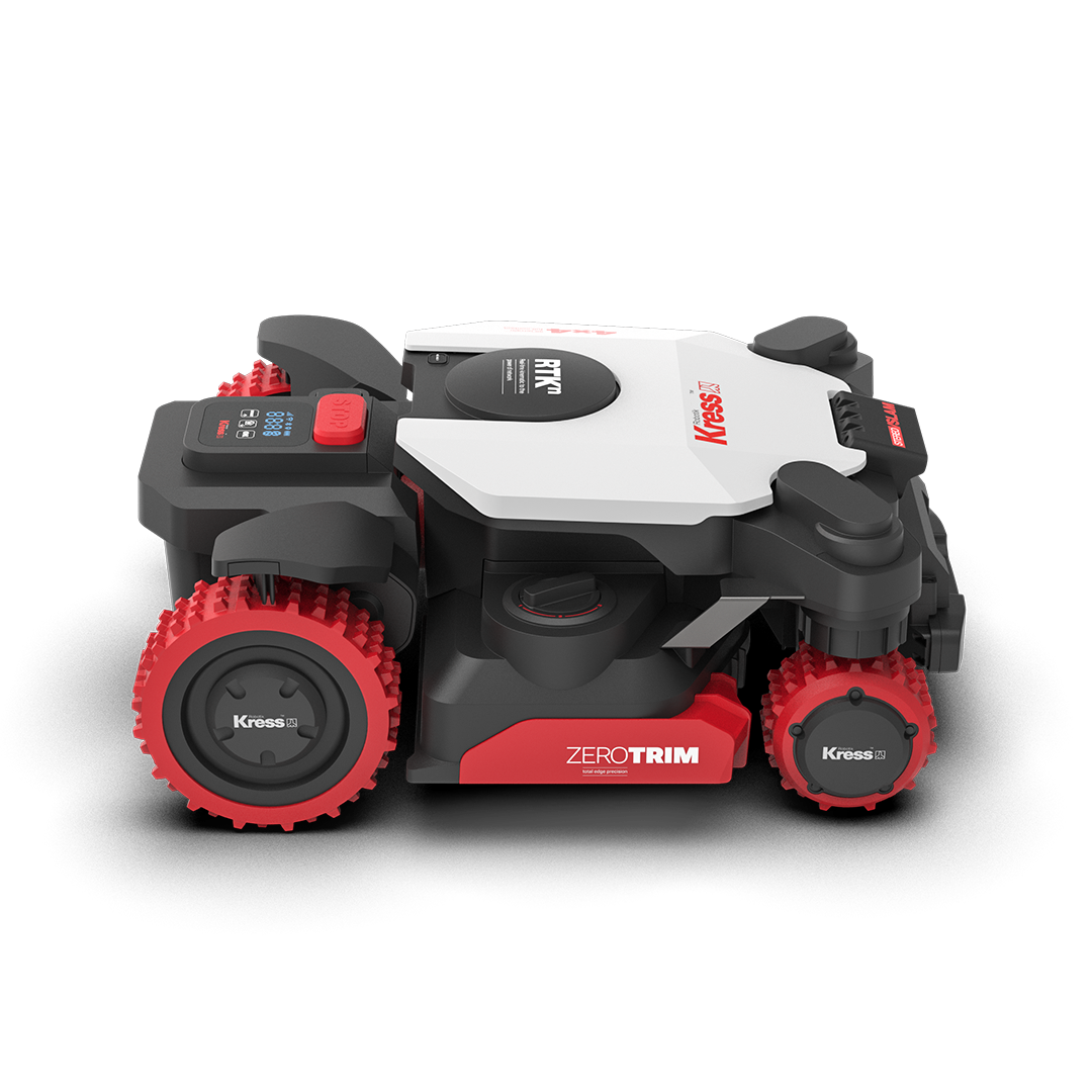 Kress EyePilot 4×4 RTK01D KR283E robotmaaier (3000 m01E/dag) met 4WD, vision-AI en ZeroTrim-keizers.nu