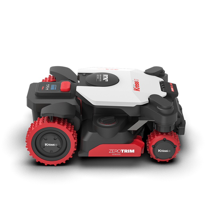 Kress KR285E EyePilot 4×4 RTKⁿ robotmaaier (5000 m²) met ZeroTrim-keizers.nu