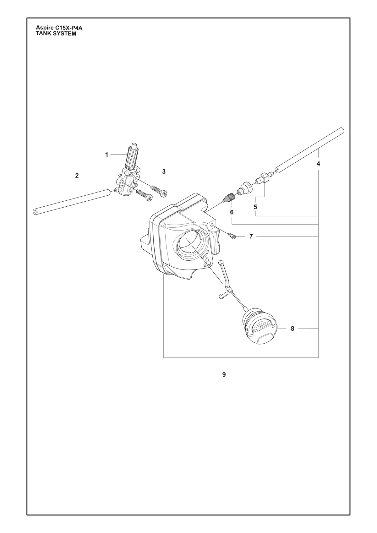 Husqvarna 546865601 onderdelentekening - positie 4