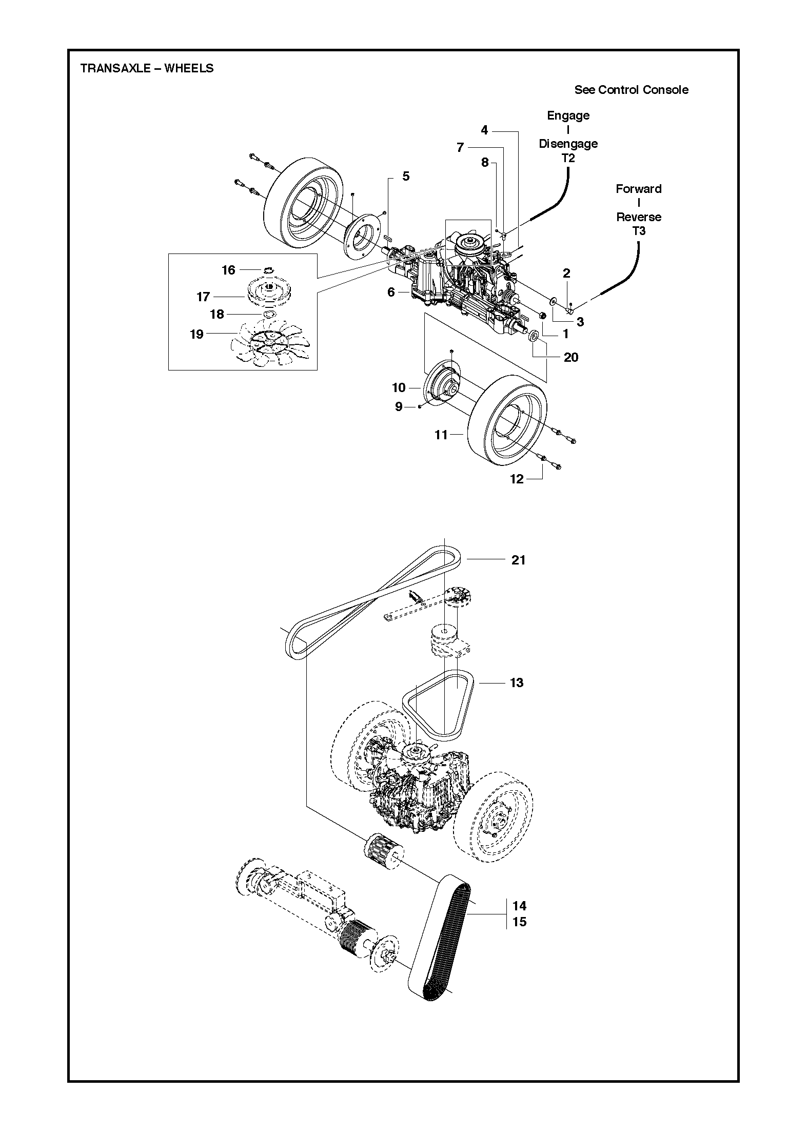 Husqvarna 510185701 onderdelentekening - positie 19