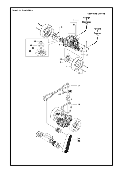 Husqvarna 510185701 onderdelentekening - positie 19