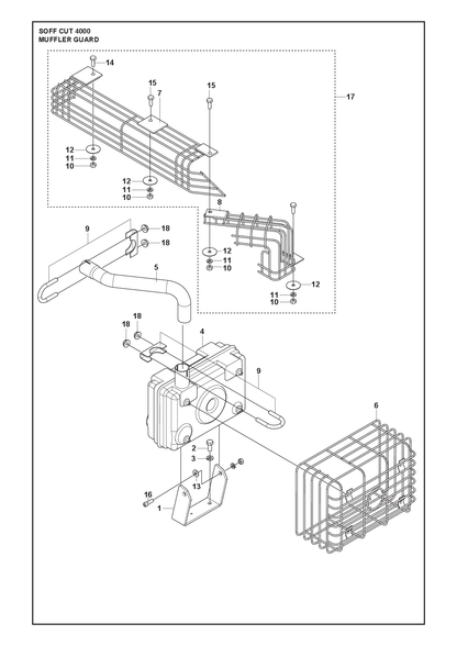 Husqvarna 505835801 onderdelentekening - positie 4
