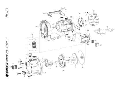 Husqvarna 529412001 onderdelentekening - positie 38