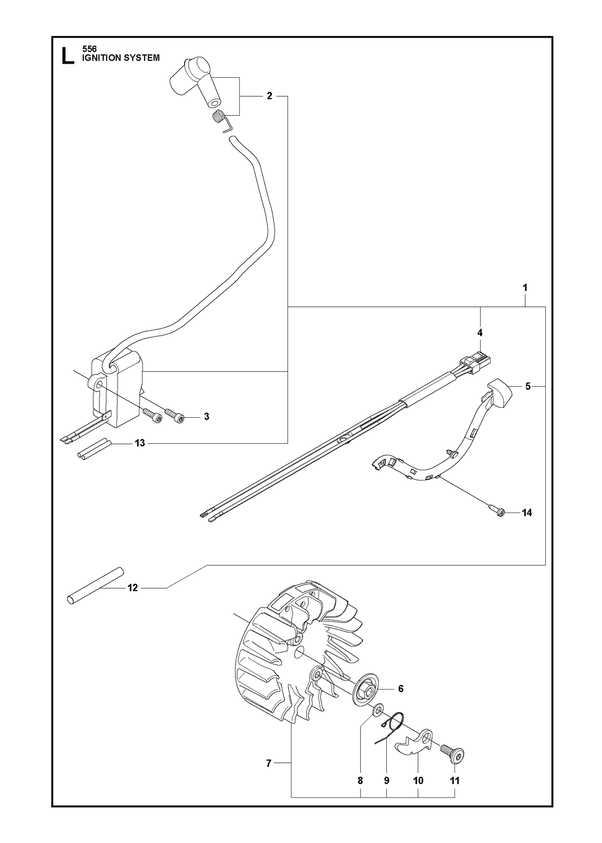 Husqvarna 577967602 onderdelentekening - positie 4