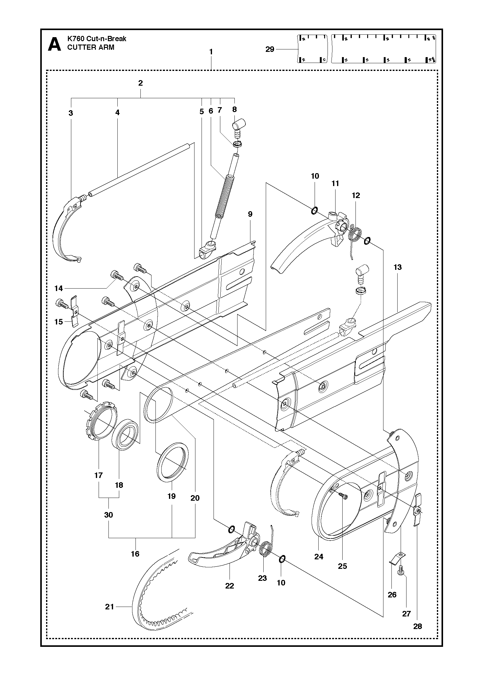 Husqvarna 506352702 onderdelentekening - positie 6