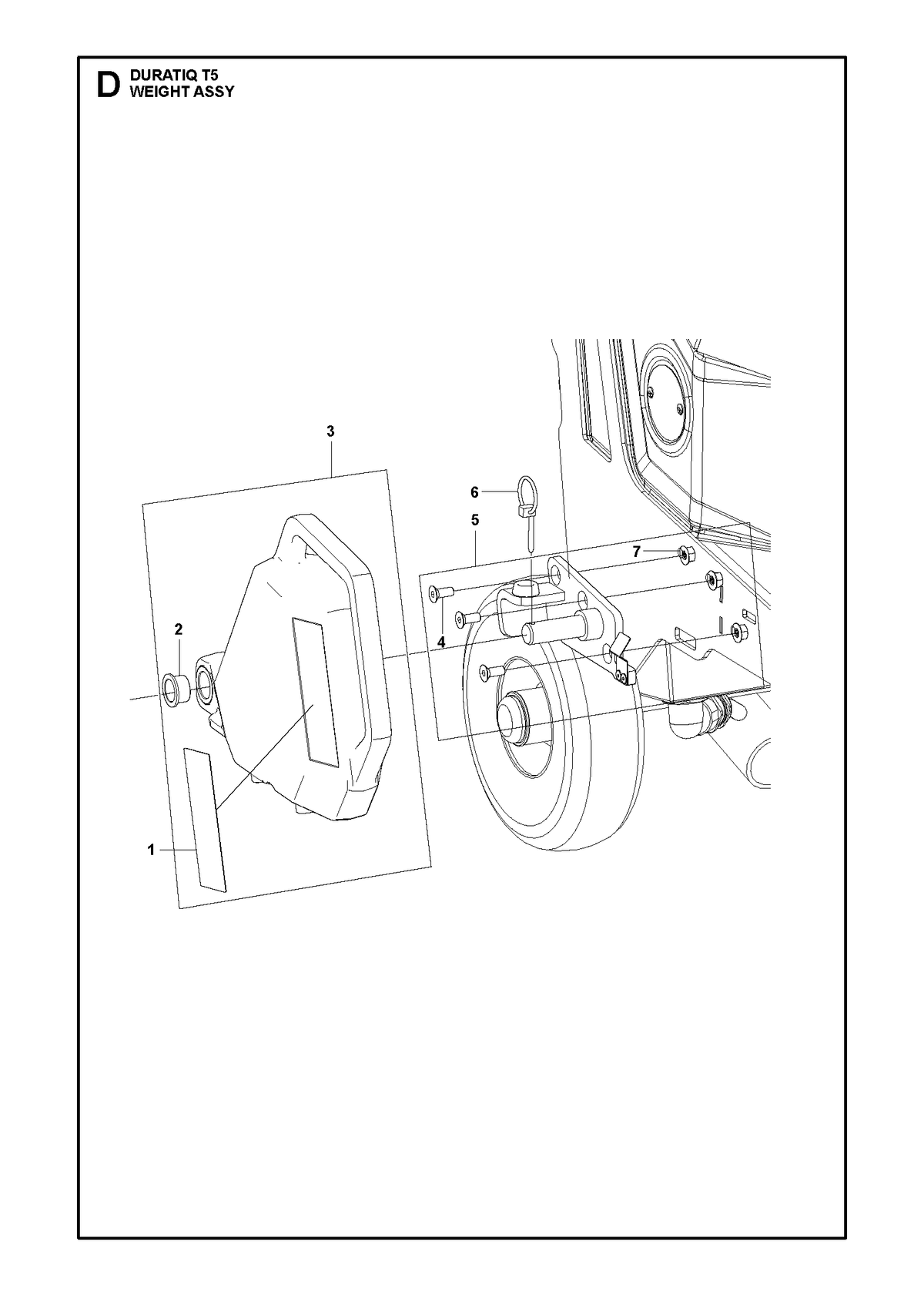 Husqvarna 595663301 onderdelentekening - positie 6