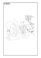 Husqvarna 595663301 onderdelentekening - positie 6