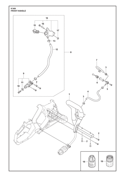 Husqvarna 578190801 onderdelentekening - positie 6
