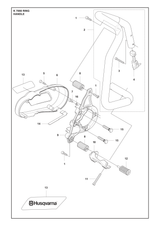 Husqvarna 581125101 onderdelentekening - positie 9