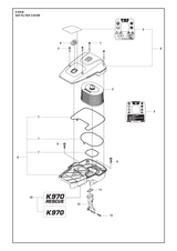 Husqvarna 586564001 onderdelentekening - positie 6