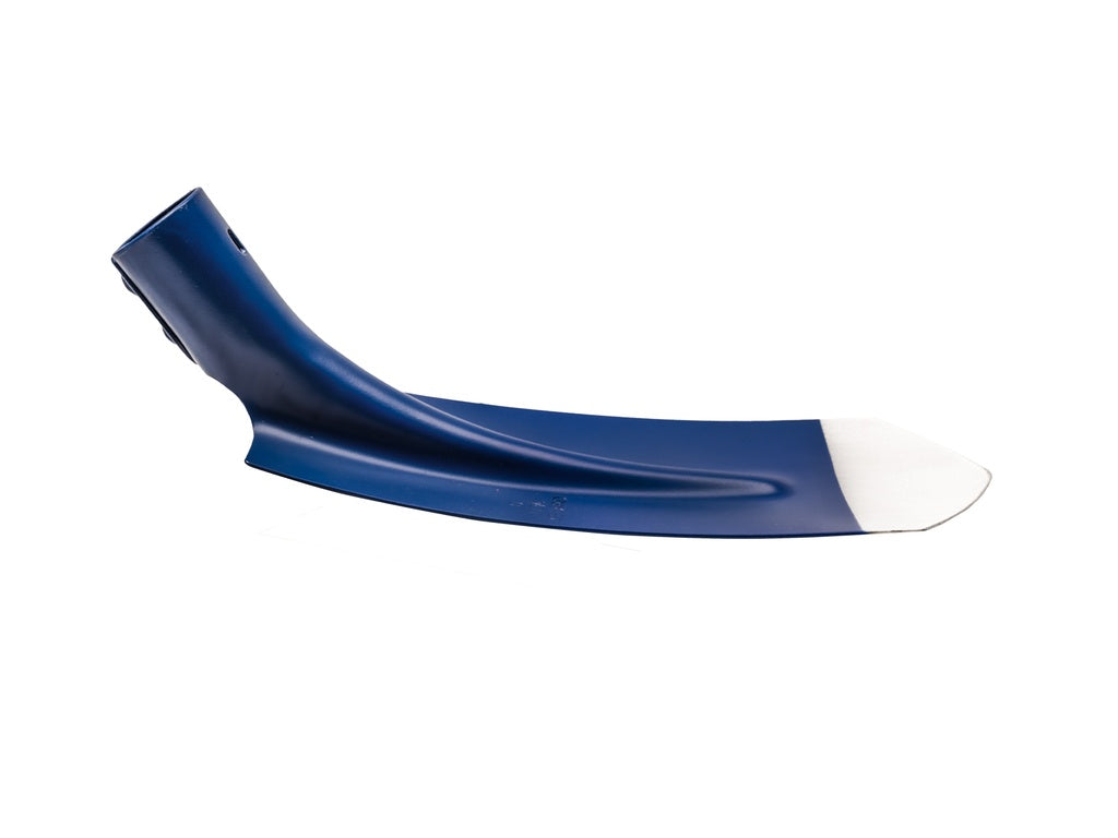 Atlas Diamant Kabelschop 11,5 cm 3/4 blauw, onderkant spits, gehard en gepolijst, zonder steel