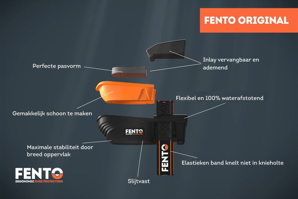 Fento Kniebeschermer ORIGINAL - keizers.nu