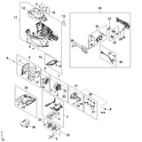 STIHL FA010801900 Filter positie 14 technische tekening