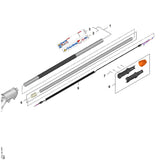 STIHL LA058201600 Moer positie 6 technische tekening